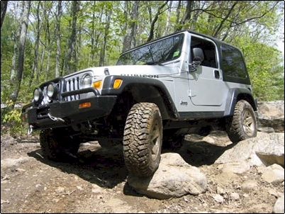 2003 JEEP RUBICON Bright silver, NV3550 transmission, 4:1 NV241OR transfer 